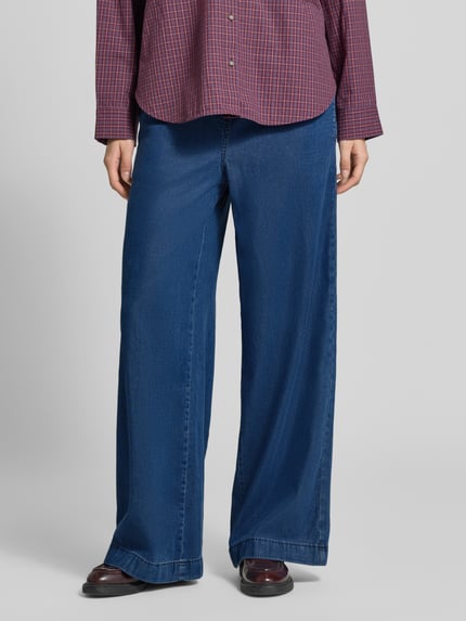 Smith and Soul Wide Fit Jeans aus Lyocell-Mix Jeansblau 4