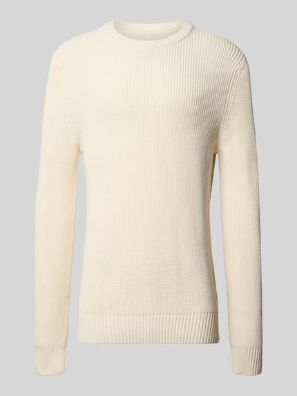 MCNEAL Strickpullover mit Rundhalsausschnitt Ecru 2