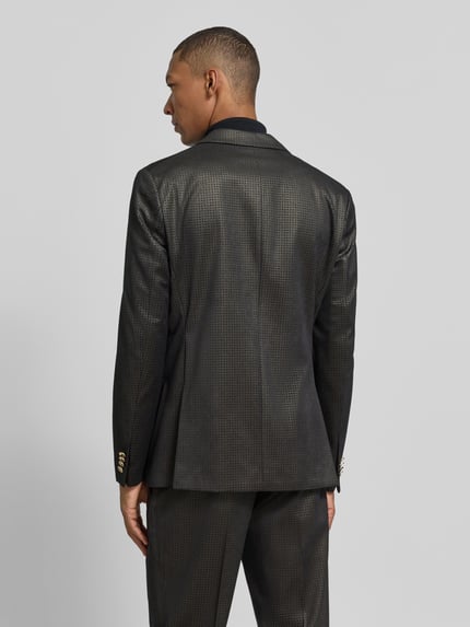 MCNEAL Slim Fit Sakko mit Pattentaschen Black 5