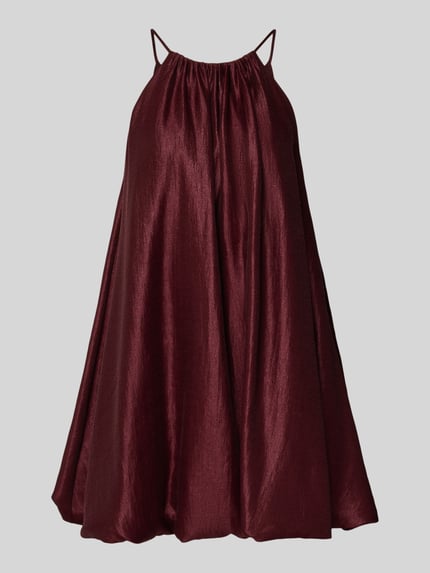 Jake*s Cocktail Cocktailkleid mit Raffungen Dunkelrot 2