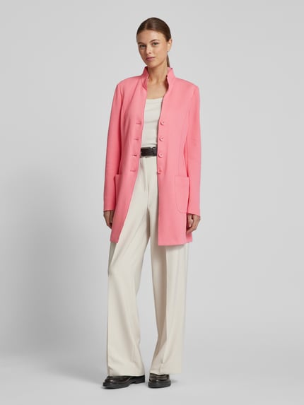 White Label Blazer mit Stehkragen Pink 1