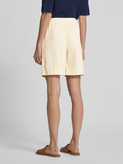 Soyaconcept Relaxed fit korte broek met elastische band, model 'Cissie' Zand - 5