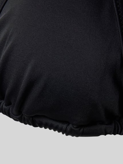 PUMA Top bikini z nadrukiem z logo Czarny 2