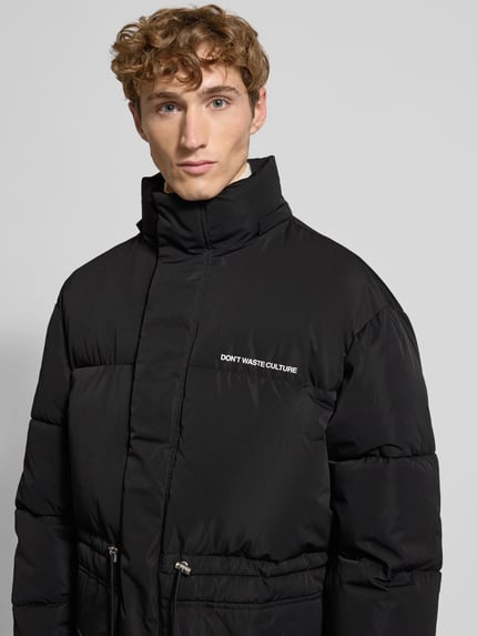Don´t Waste Culture Parka z kapturem model ‘Briska’ Czarny 3