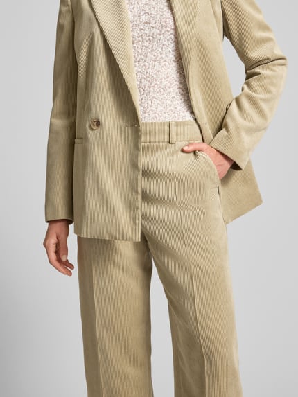 Jake*s Collection Spodnie sztruksowe o szerokim kroju w kant Trzcinowy 3