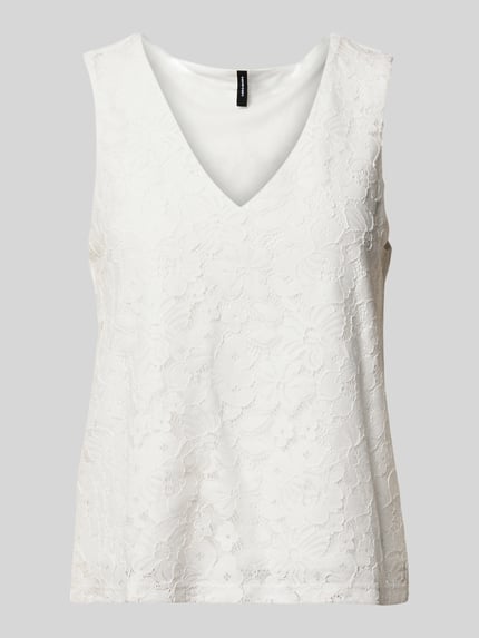 Regular Fit Trägertop aus Baumwoll-Mix Modell 'HONEY' Shop The Look MANNEQUINE