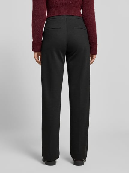 ANGELS Stoffen broek met elastische band, model 'LIZ' Antraciet gemêleerd - 5