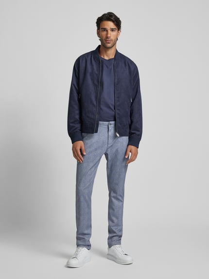 MCNEAL Super Slim Fit Hose mit Knopfverschluss Marine 1