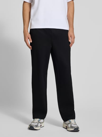 JACK & JONES Straight Fit aus Viskose-Mix Modell 'Karl' Black 4