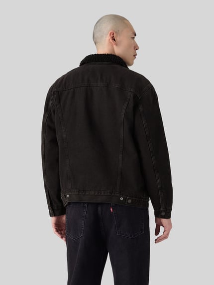 Levi's® kurtka jeansowa o kroju regular fit z czystej bawełny Czarny 5