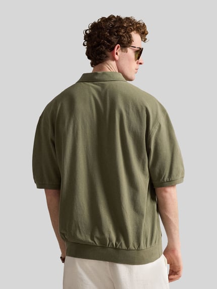 Polo Ralph Lauren Regular Fit Freizeithemd aus reiner Baumwolle Oliv 5