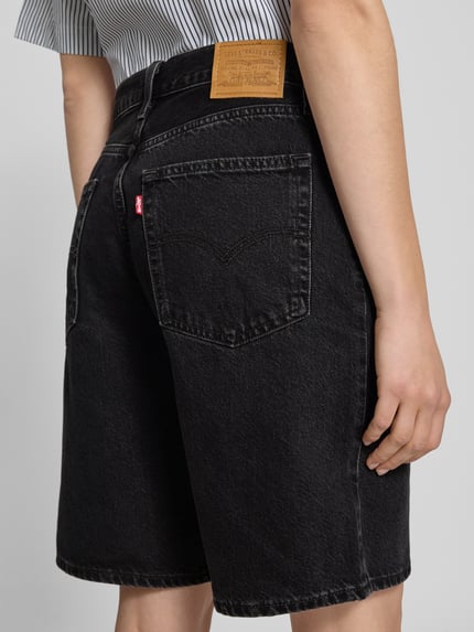 Levi's® Jort met steekzakken, model 'BAGGY DAD JORT' BLACK - 3