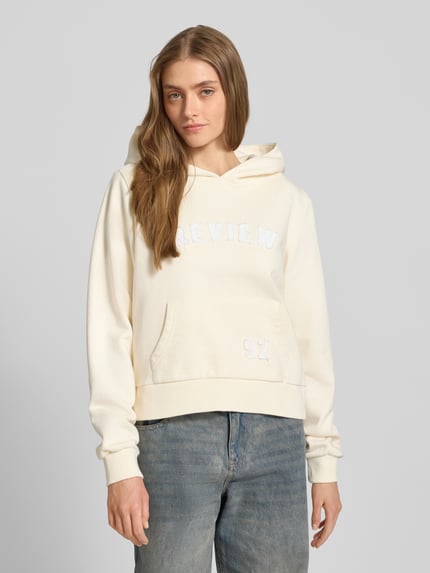 REVIEW Hoodie mit Kapuze Offwhite 4