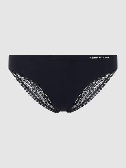 Tommy Hilfiger Slip in semi-transparant design, model 'Tailored Comfort' Marineblauw - 2