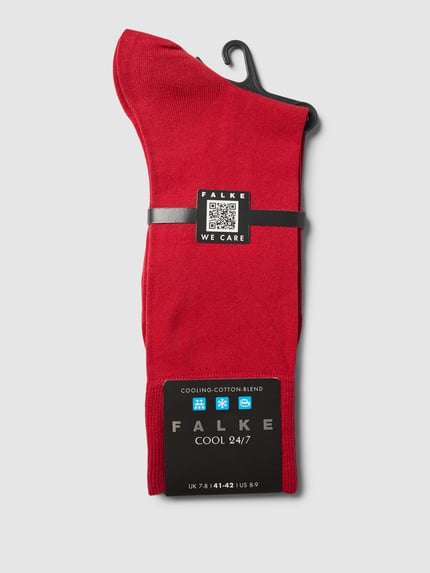 FALKE Socken mit Stretch-Anteil Modell 'COOL 24/7' Rot 3