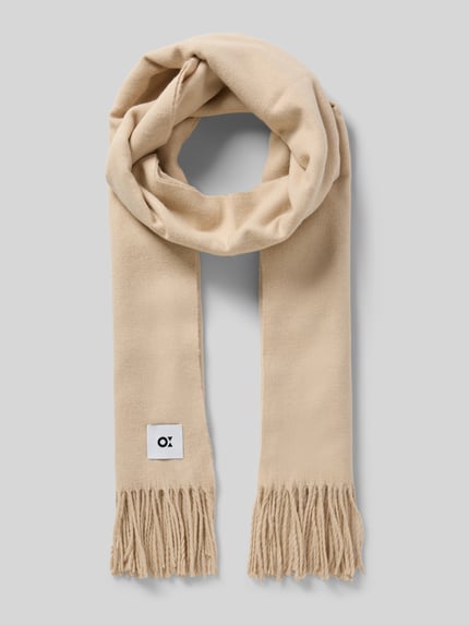 OPUS Schal mit Woll-Anteil Modell 'BOA' Beige 1