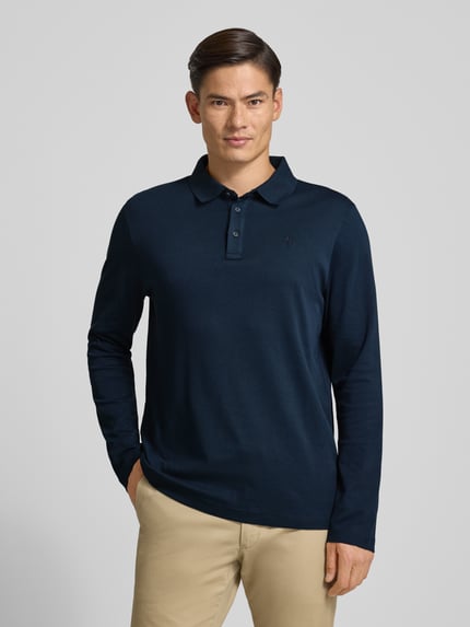 JOOP! COLLECTION Regular Fit Poloshirt im langärmeligen Design Modell 'Pero' Marine 4