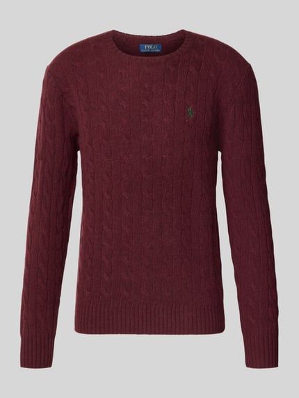 Regular Fit Pullover aus Woll-Kaschmir-Mix Shop The Look MANNEQUINE