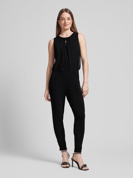 Vera Mont Jumpsuit met strass-steentjes Zwart - 4