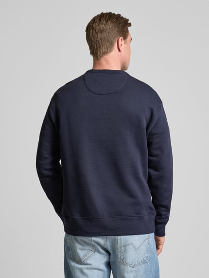 GANT Sweatshirt mit Label-Stitching Marine 5