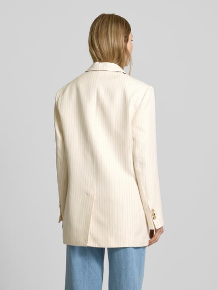 Tommy Hilfiger Relaxed Fit Blazer aus Viskose-Leinen-Mix Sand 5