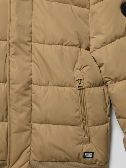 Cars Jeans Gewatteerd jack met labelpatch, model 'HASWAR’ Beige - 2