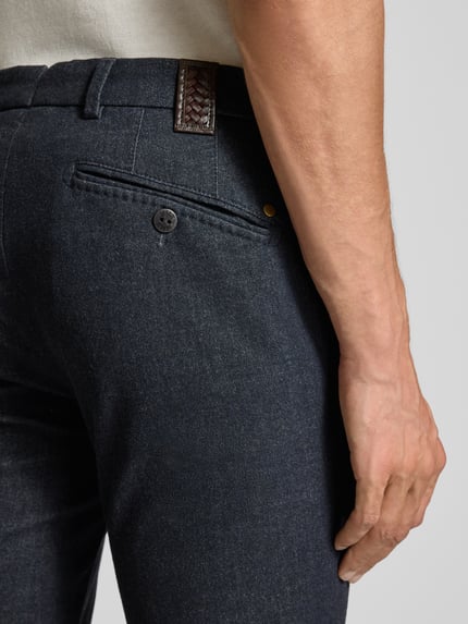 MMX Chino mit Eingrifftaschen Modell 'Lupus' Blau 3