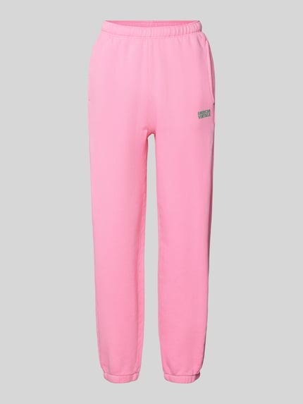 American Vintage Loose Fit Sweatpants mit Seitentaschen Modell 'ZUBIRD' Rosa 2