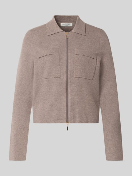 kardigan rozpinany o kroju regular fit z czystej wiskozy Shop The Look MANNEQUINE