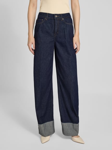 DRYKORN Jeans mit 5-Pocket-Design Dunkelblau 4