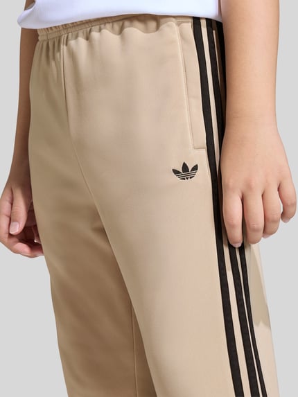 adidas Originals regular fit sweatpants met 'Trefoil' Beige - 3