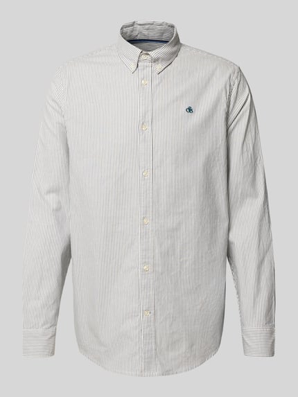 Scotch & Soda Regular Fit Freizeithemd mit Button-Down-Kragen Marine 2