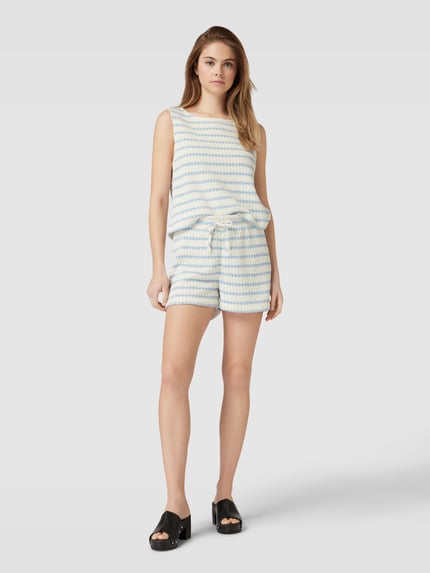 Katharina Damm X P&C* Exklusivkollektion - Shorts mit Streifenmuster Weiss 1