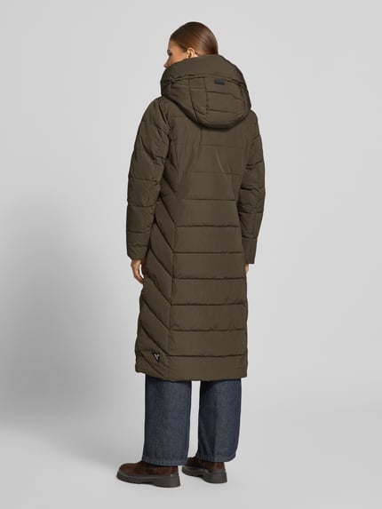 khujo Steppmantel mit Kapuze Modell 'ENUE' Dunkelgruen 5