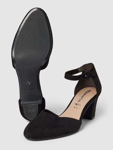 Tamaris Pumps mit Blockabsatz Black 4