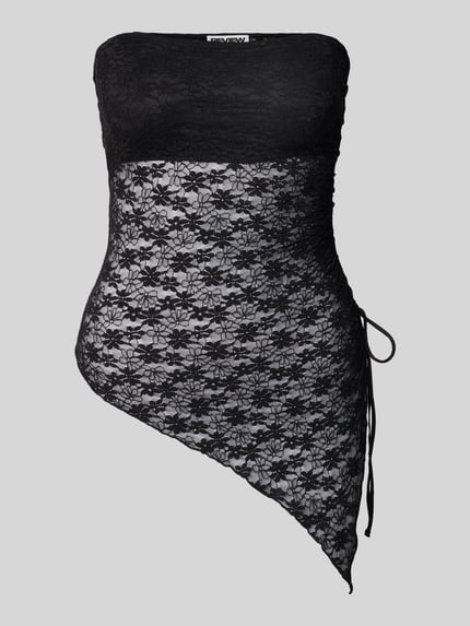 REVIEW Top mit seitlicher Schnürung Black 2