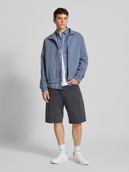 Tommy Jeans Regular Fit Freizeithemd aus reiner Baumwolle Jeansblau 1