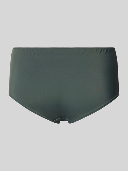 LASCANA Slip met strikdetail, model 'Nuance by Lascana' Donkergroen - 3