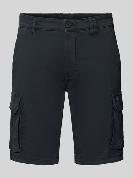 Blend Szorty o kroju regular fit z kieszeniami cargo Czarny 2