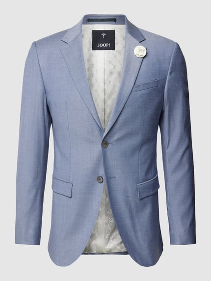 JOOP! COLLECTION Sakko aus elastischem Woll-Viskose-Mix Modell 'Damon' Hellblau 2