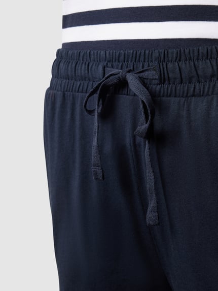 Marc O'Polo Pyjama mit Streifenmuster Dunkelblau 2