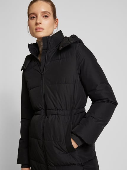Jake*s Collection Steppmantel mit Zweiwege-Reißverschluss Black 3