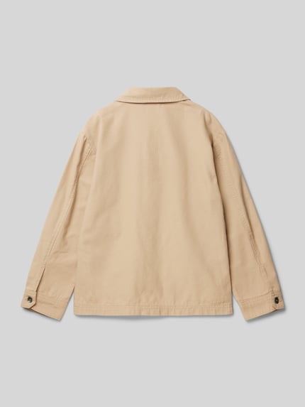 s.Oliver RED LABEL Regular fit overhemdjack van puur katoen Camel - 3