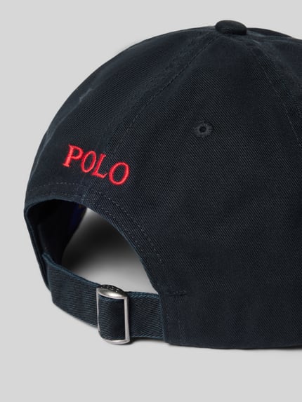 Polo Ralph Lauren Cap mit Label-Stitching Black 3
