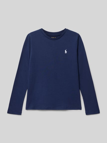 Polo Ralph Lauren Teens Bluzka z długim rękawem z wyhaftowanym logo Granatowy 1