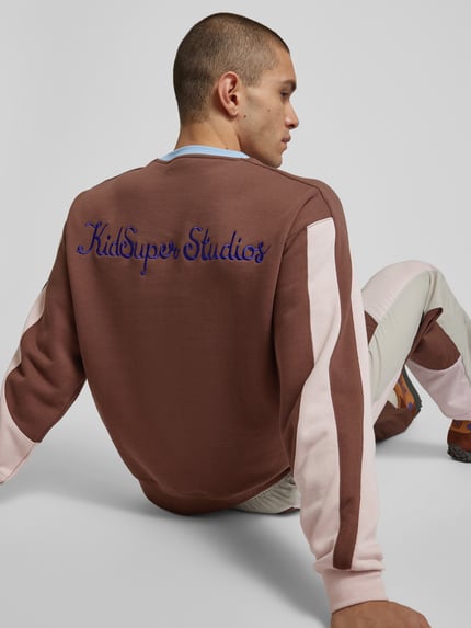 PUMA Sweatshirt met labeldetail Middenbruin - 3