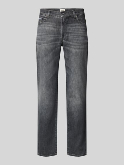 Brax Relaxed Fit Jeans aus Baumwoll-Mix Modell 'Clint' Graphit 2