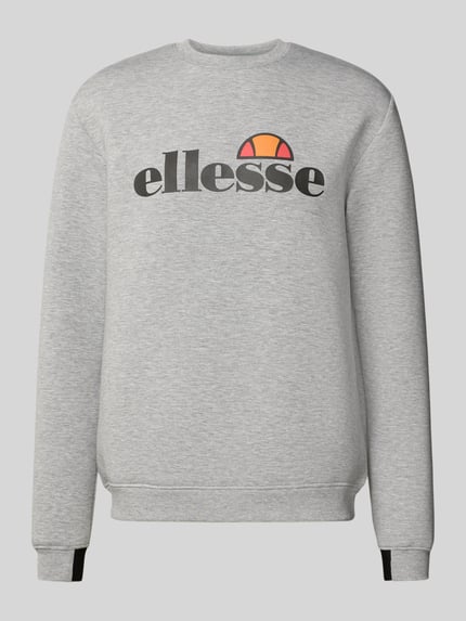 ellesse Bluza z nadrukiem z logo model ‘CORVARO’ Jasnoszary 2