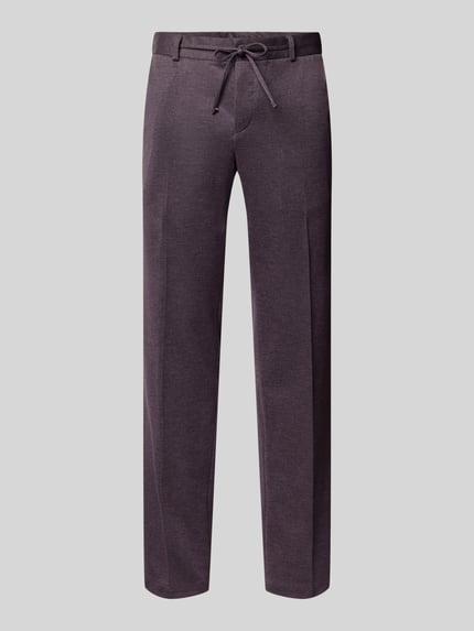 Slim Fit Hose mit Schnürung Modell 'SpartaFlex' Shop The Look MANNEQUINE