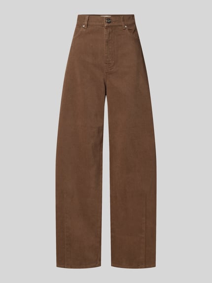 Wide & Loose Fit Jeans aus reiner Baumwolle Modell 'ORDINE' Shop The Look MANNEQUINE